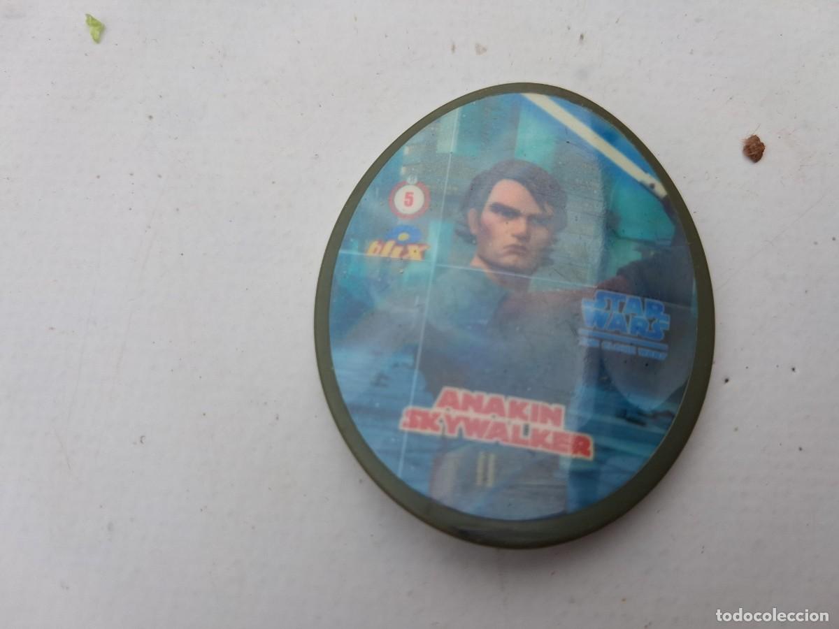 Coleccionismo cromos troquelados antiguos: Tazo Star Wars Clon Blix - 5 - Anakin Skywalker - ya escaso