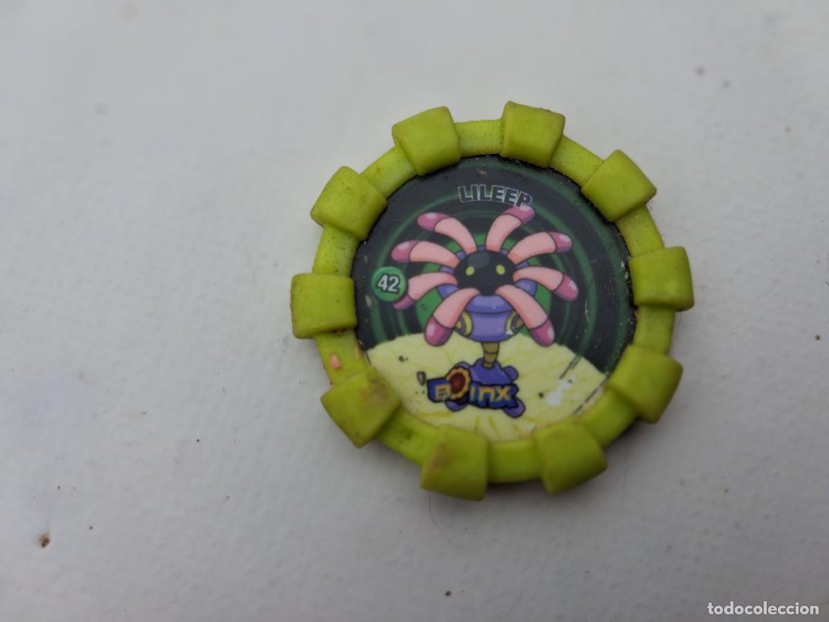 Coleccionismo cromos troquelados antiguos: Tazo Pokemon Boinx 2007 - 42 - Lileep