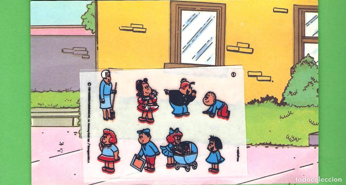 Coleccionismo cromos troquelados antiguos: la peque&ntilde;a LULU trans monta tus propias historietas-calcoman&iacute;as-N&ordm; 1-7 Troquelados-mu&ntilde;eca-1984