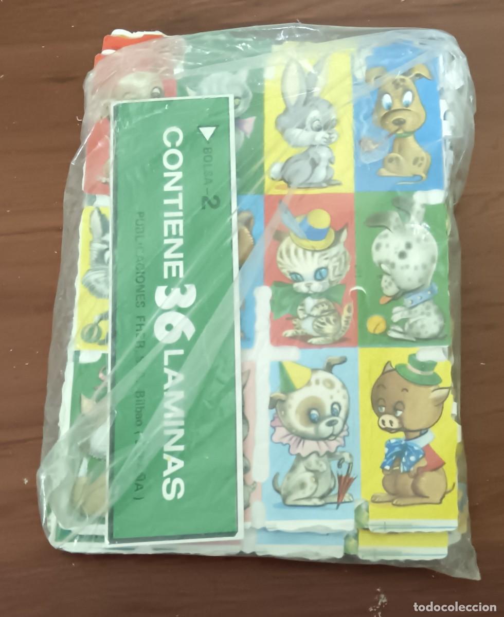 Coleccionismo cromos troquelados antiguos: 36 L&Aacute;MINAS TROQUELADAS VARIADAS FHER A&Ntilde;OS 70