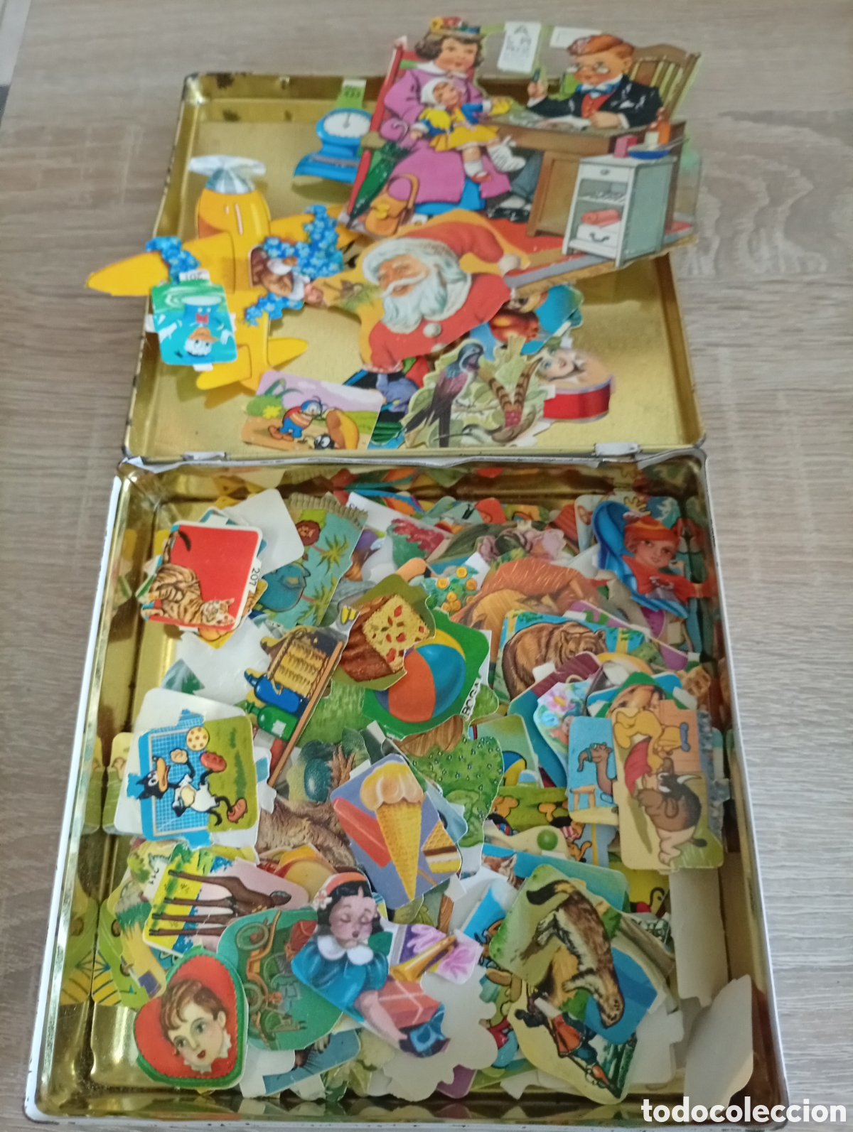 Coleccionismo cromos troquelados antiguos: Cromos de picar o troquelados - Foto 2