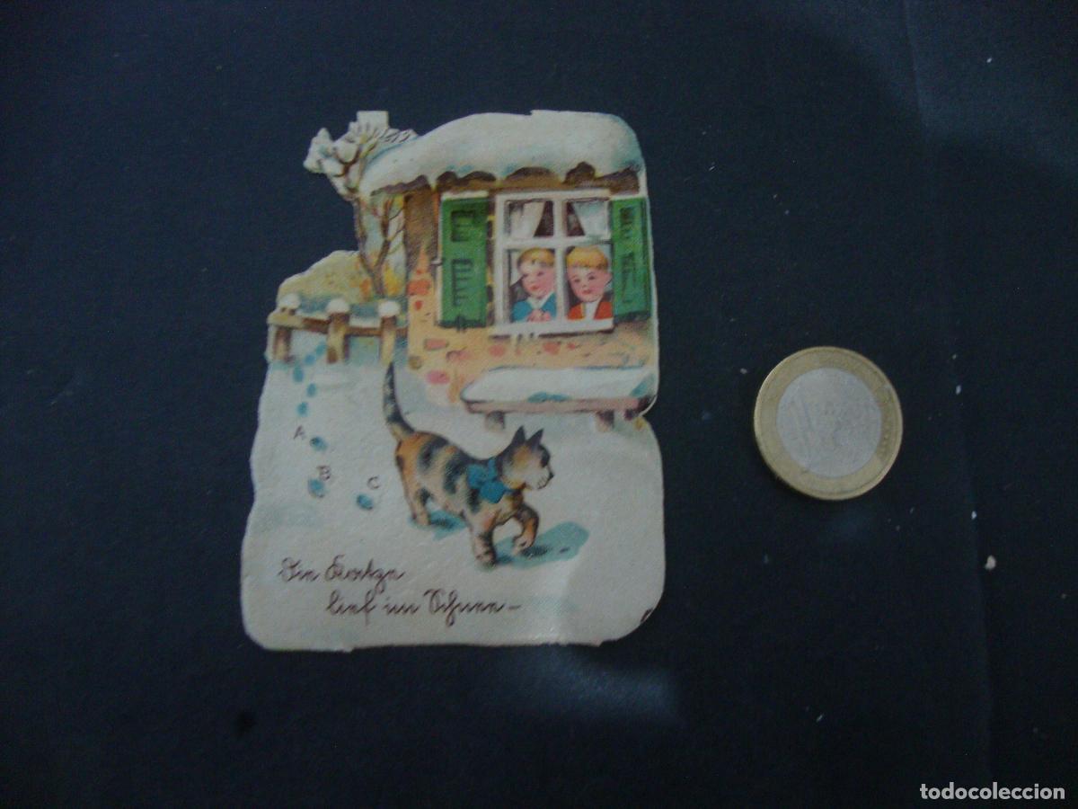 Coleccionismo cromos troquelados antiguos: ANTIGUO CROMO TROQUELADO ALEMANES