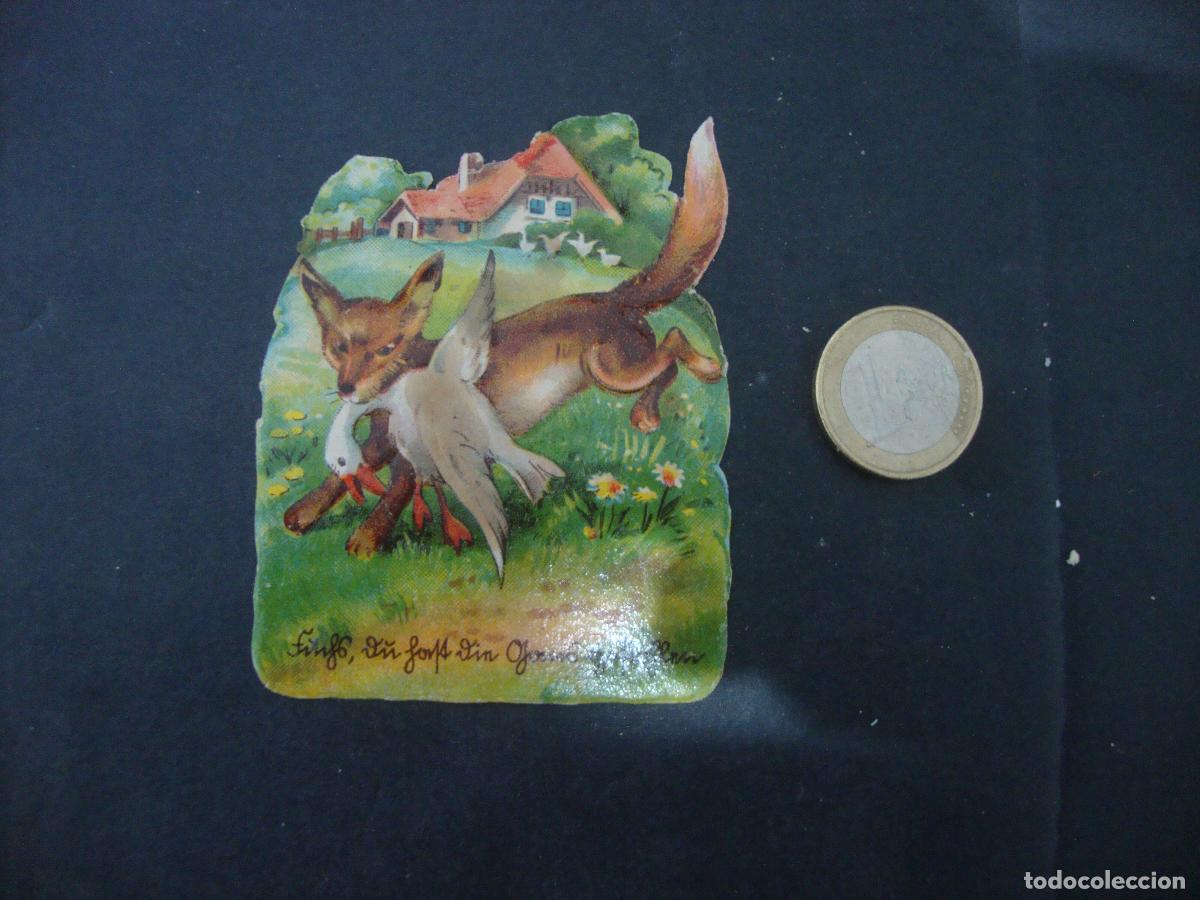 Coleccionismo cromos troquelados antiguos: ANTIGUO CROMO TROQUELADO ALEMANES
