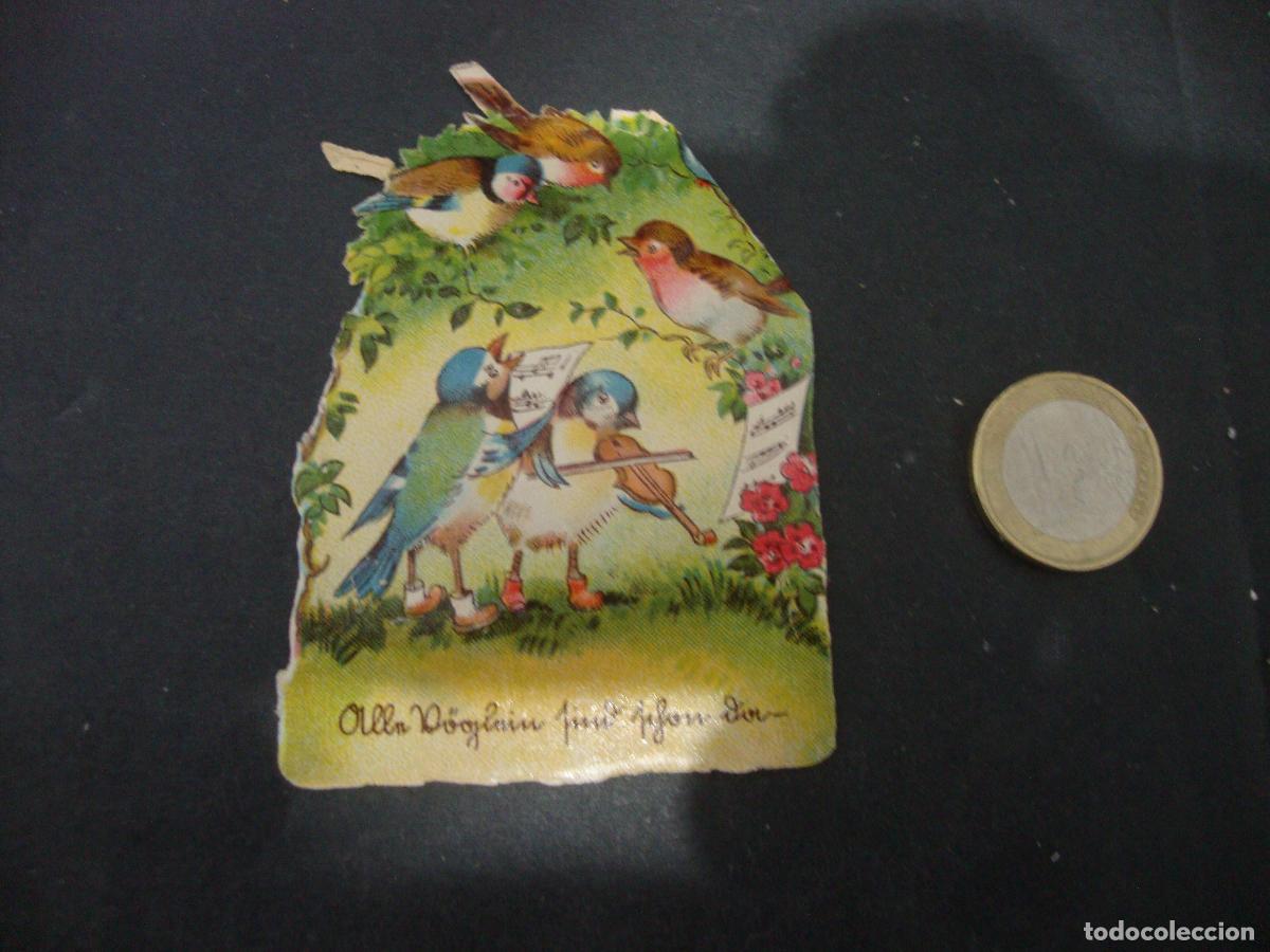 Coleccionismo cromos troquelados antiguos: ANTIGUO CROMO TROQUELADO ALEMANES