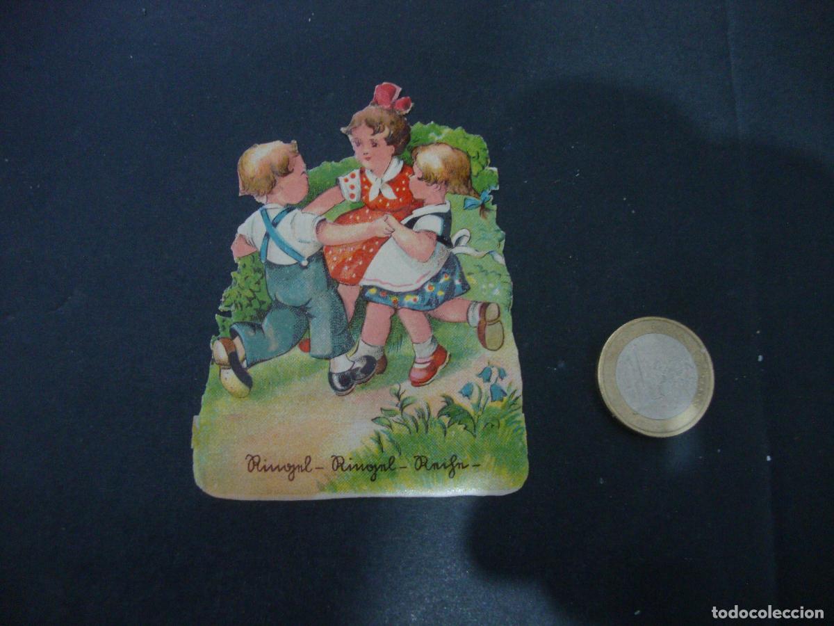 Coleccionismo cromos troquelados antiguos: ANTIGUO CROMO TROQUELADO ALEMANES