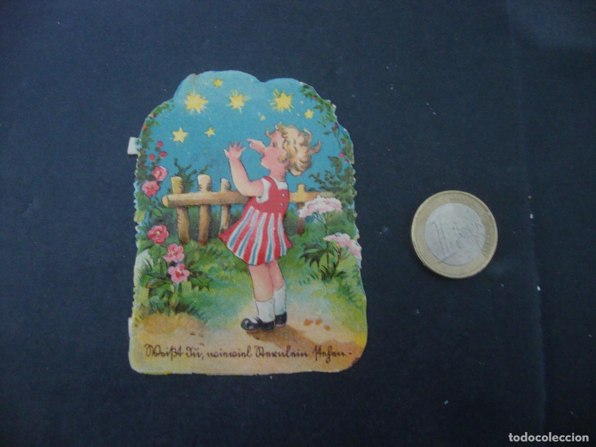 Coleccionismo cromos troquelados antiguos: ANTIGUO CROMO TROQUELADO ALEMANES