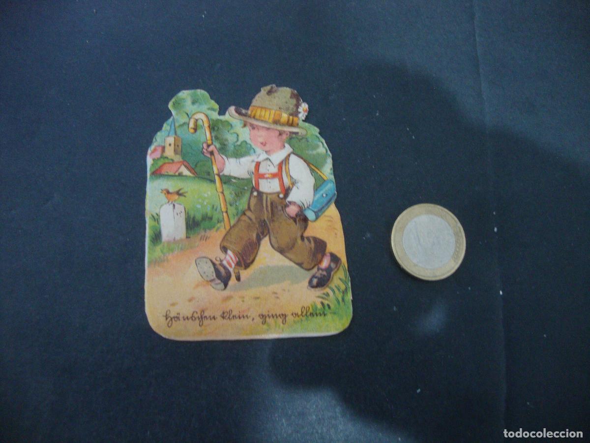 Coleccionismo cromos troquelados antiguos: ANTIGUO CROMO TROQUELADO ALEMANES