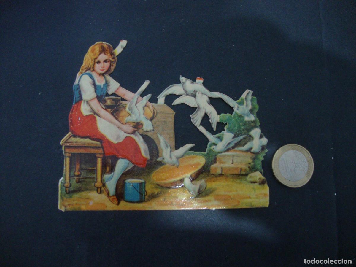 Coleccionismo cromos troquelados antiguos: ANTIGUO CROMO TROQUELADO ALEMANES