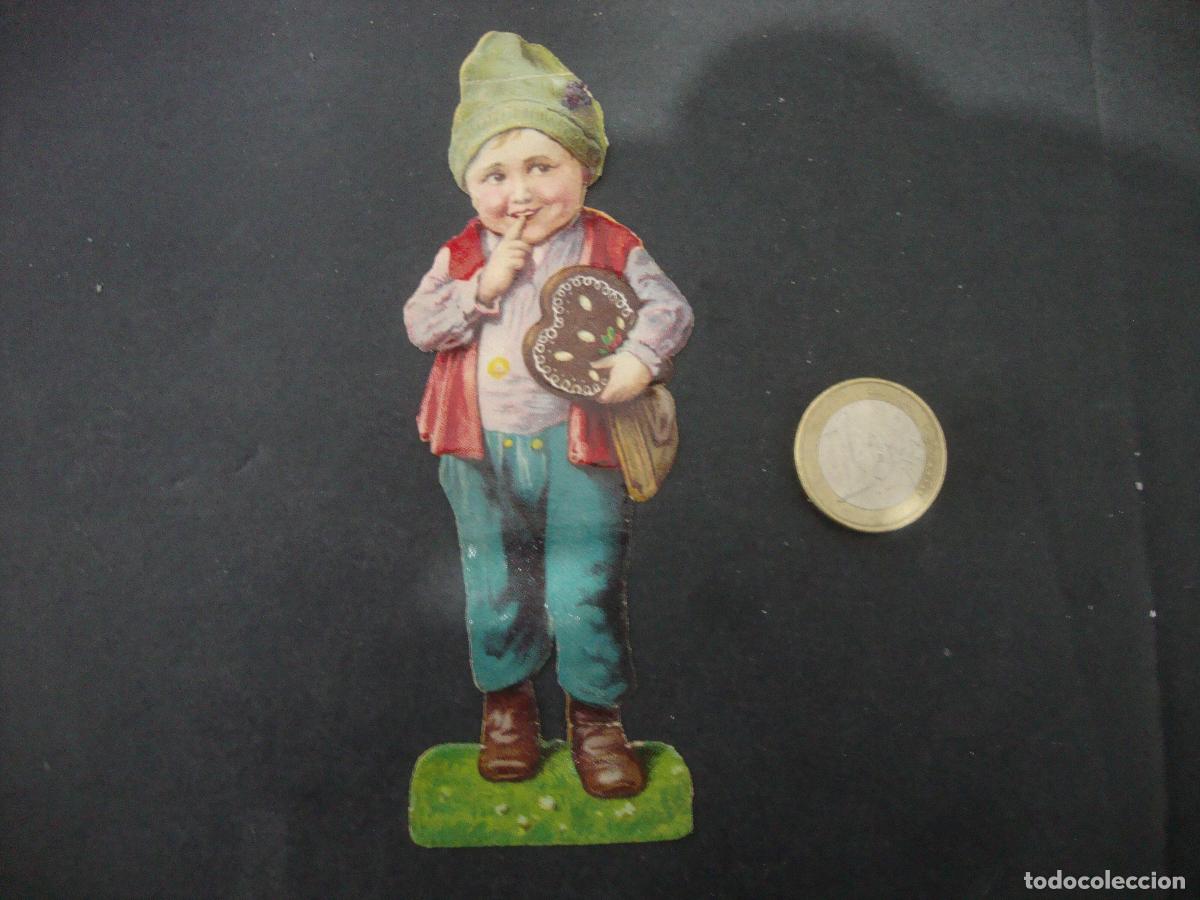 Coleccionismo cromos troquelados antiguos: ANTIGUO CROMO TROQUELADO ALEMANES