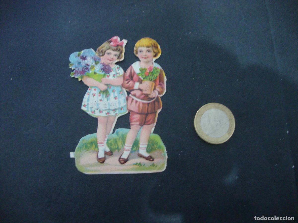Coleccionismo cromos troquelados antiguos: ANTIGUO CROMO TROQUELADO ALEMANES