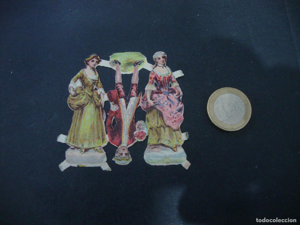Coleccionismo cromos troquelados antiguos: ANTIGUO CROMO TROQUELADO ALEMANES
