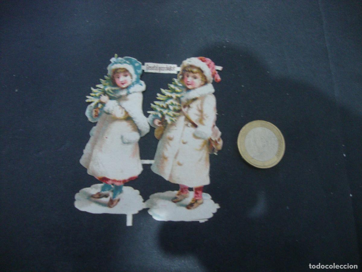 Coleccionismo cromos troquelados antiguos: ANTIGUO CROMO TROQUELADO ALEMANES