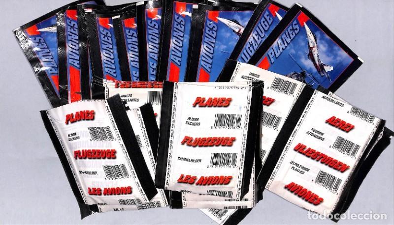 Collectable Antique Stamped Cards: AVIONES 26 SOBRES DE CROMOS DE PANINI. SIN ABRIR.