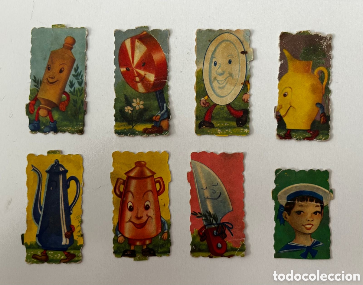 Coleccionismo cromos troquelados antiguos: LOTE 2 CROMOS pertenecientes a las l&aacute;minas 6 y 11 de AFKH Navidad muy dif&iacute;ciles a&ntilde;os 50 antiguos