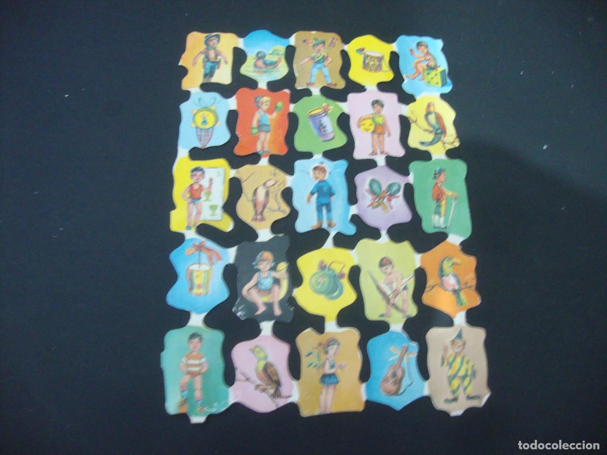 Coleccionismo cromos troquelados antiguos: CROMOS TROQUELADOS VARIADOS