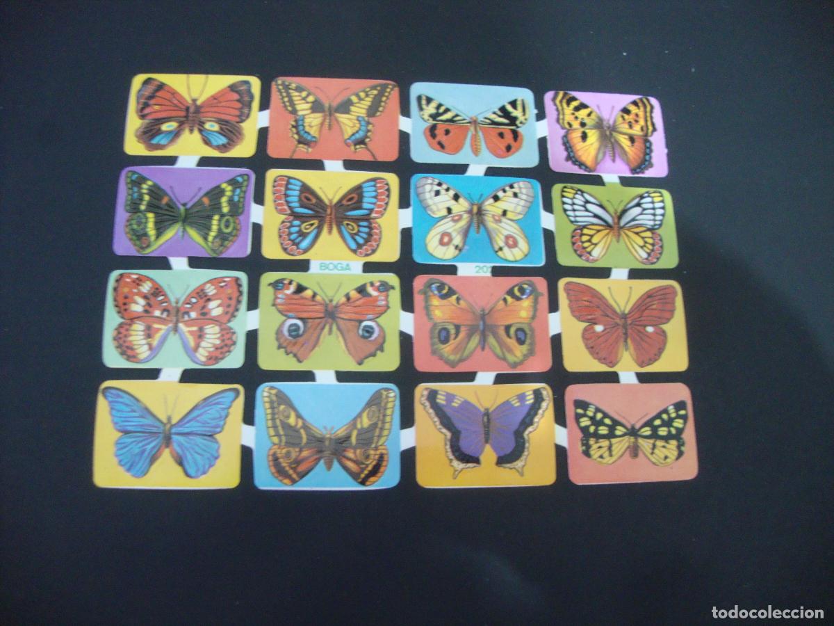 Coleccionismo cromos troquelados antiguos: CROMOS TROQUELADOS MARIPOSAS