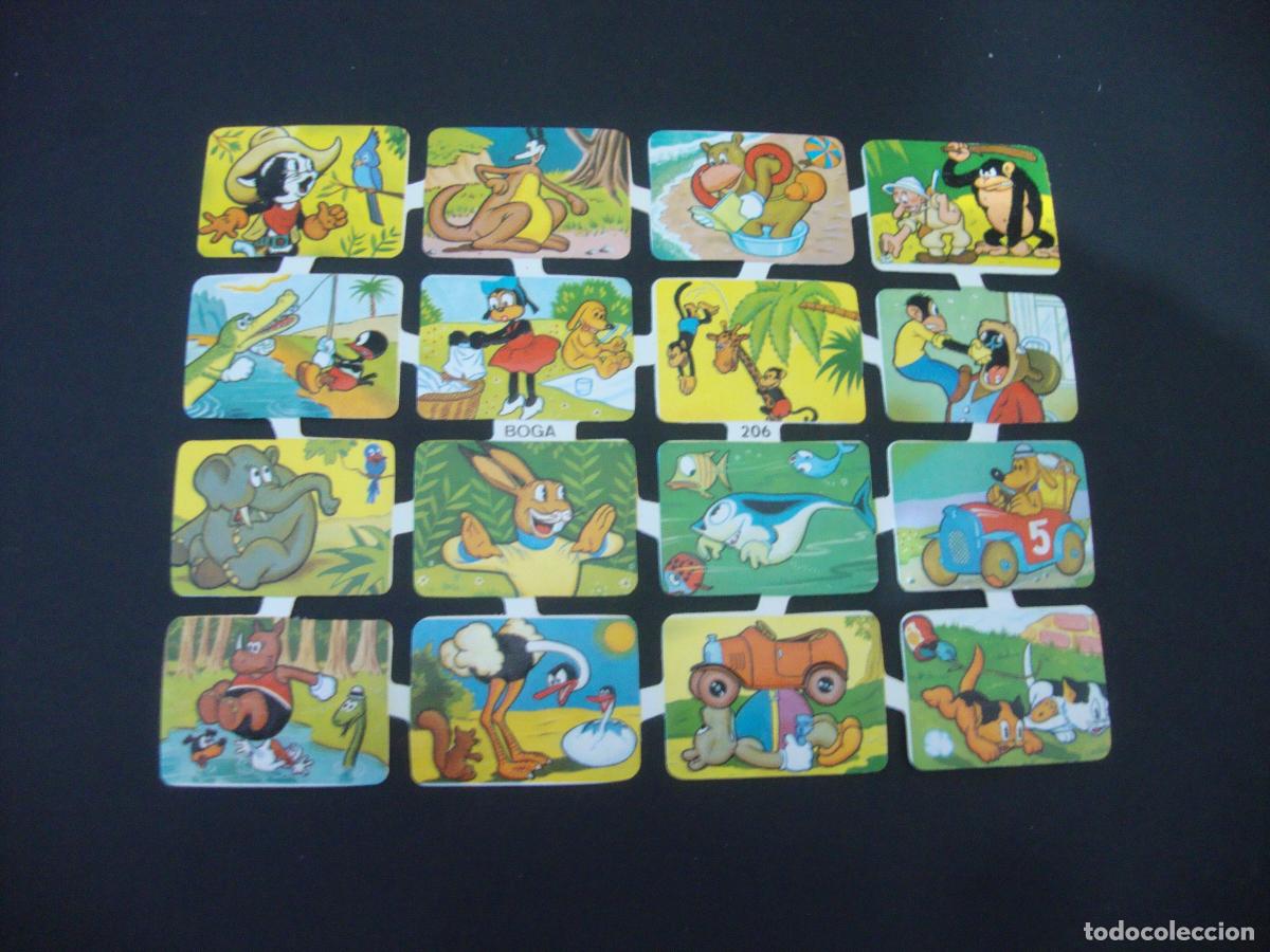 Coleccionismo cromos troquelados antiguos: CROMOS TROQUELADOS DIBUJOS BOGA 206