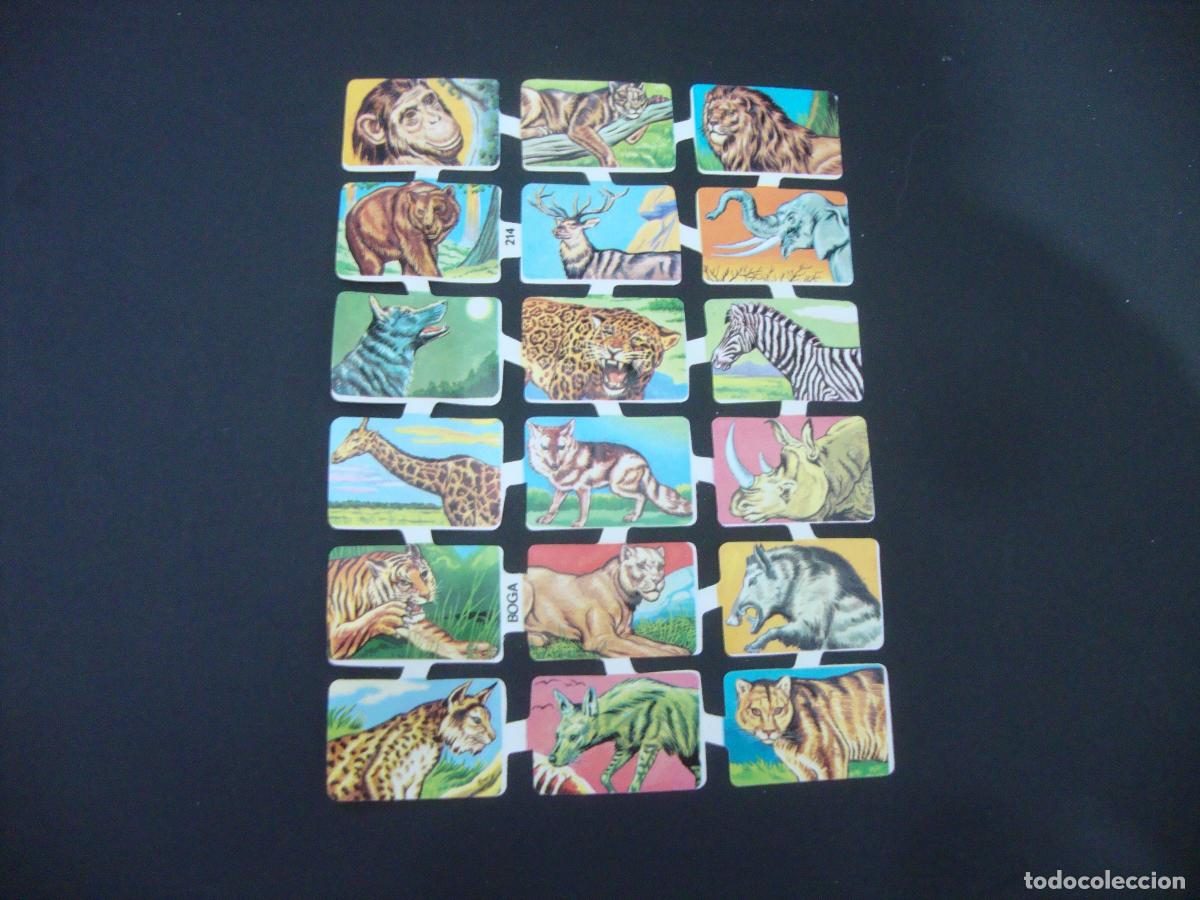 Coleccionismo cromos troquelados antiguos: CROMOS TROQUELADOS ANIMALES BOGA 214