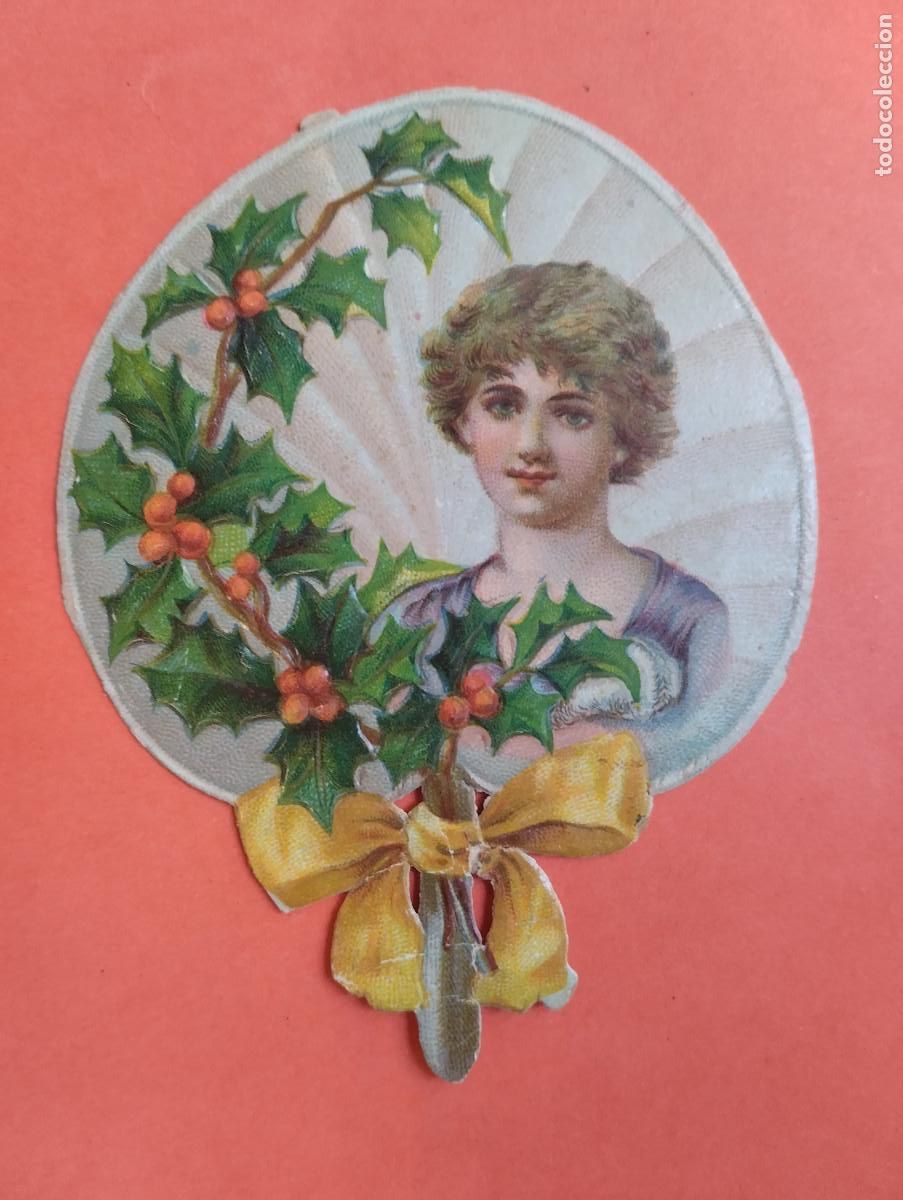 Coleccionismo cromos troquelados antiguos: CHOCOLATES AMATLLER - CROMO TROQUELADO 9X7CM