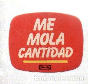 Colecionismo Cromos recortados antigos: CROMO TROQUELADO ADHESIVO PANRICO - ME MOLA CANTIDAD.