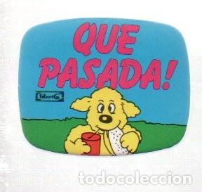 Coleccionismo cromos troquelados antiguos: CROMO TROQUELADO ADHESIVO PANRICO - QUE PASADA!.