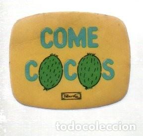 Colecionismo Cromos recortados antigos: CROMO TROQUELADO ADHESIVO PANRICO - COME COCOS.