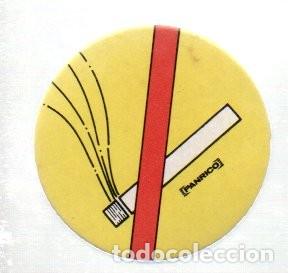 Colecionismo Cromos recortados antigos: CROMO TROQUELADO ADHESIVO PANRICO - PROHIBIDO FUMAR.