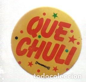 Colecionismo Cromos recortados antigos: CROMO TROQUELADO ADHESIVO PANRICO - QUE CHULI.