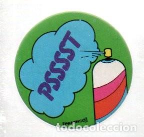 Colecionismo Cromos recortados antigos: CROMO TROQUELADO ADHESIVO PANRICO - PSSSST.