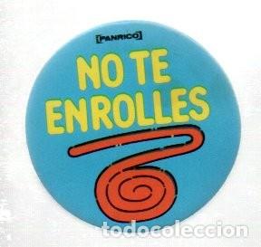 Colecionismo Cromos recortados antigos: CROMO TROQUELADO ADHESIVO PANRICO - NO TE ENROLLES.