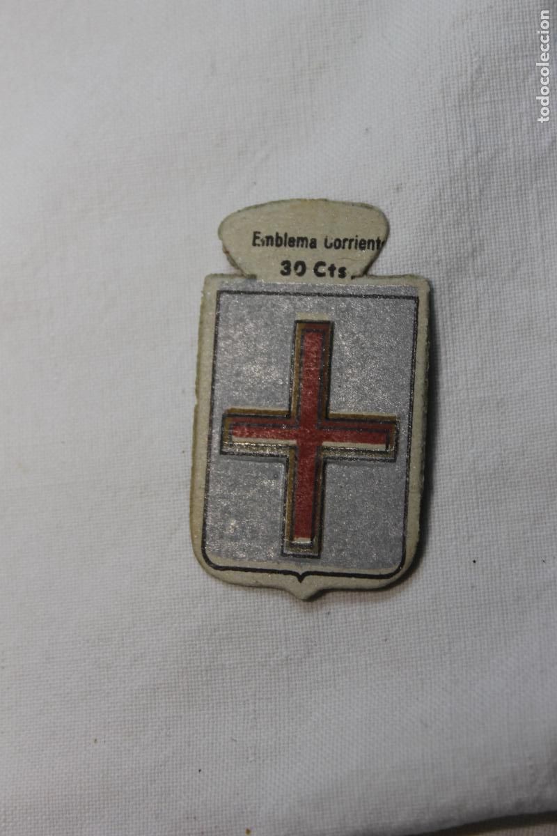 Collezionismo Figurine ritagliate antiche: EMBLEMA AUXILIO SOCIAL CONDADO DE TOLOSA N&ordm; 39