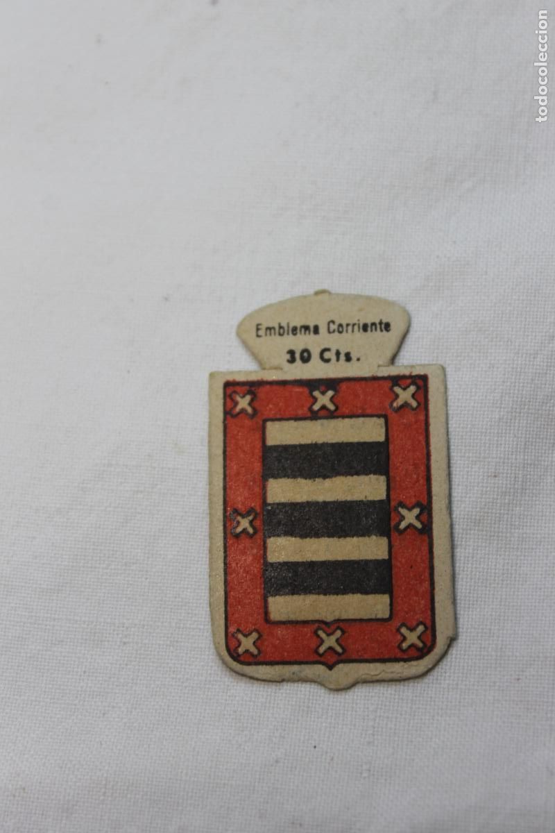 Coleccionismo cromos troquelados antiguos: EMBLEMA AUXILIO SOCIAL OZCARIZ N&ordm; 29