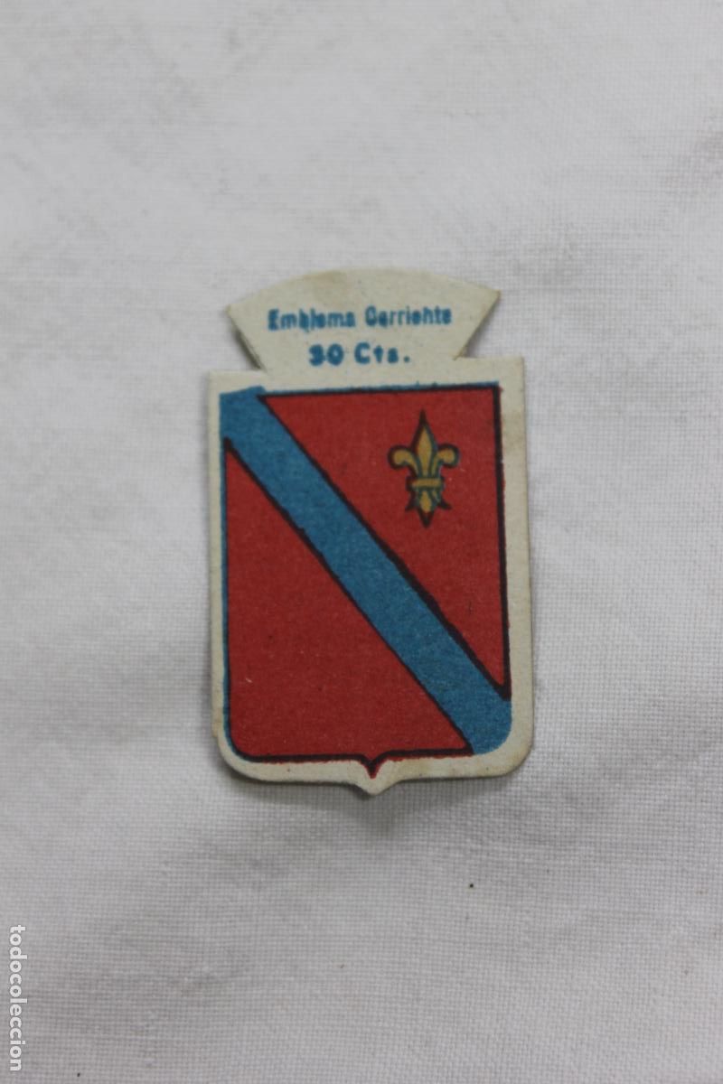 Collezionismo Figurine ritagliate antiche: EMBLEMA AUXILIO SOCIAL TINOCO N&ordm; 203