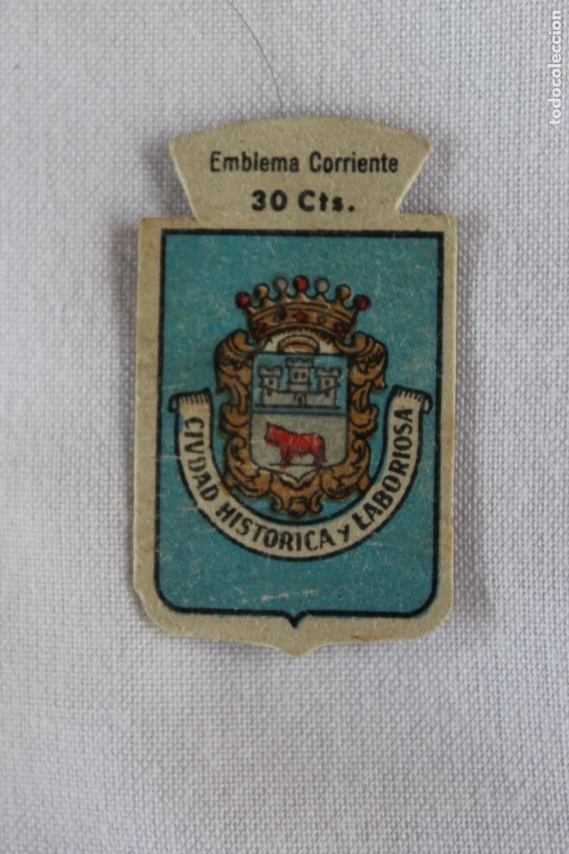 Coleccionismo cromos troquelados antiguos: EMBLEMA AUXILIO SOCIAL MANISES N&ordm; 213