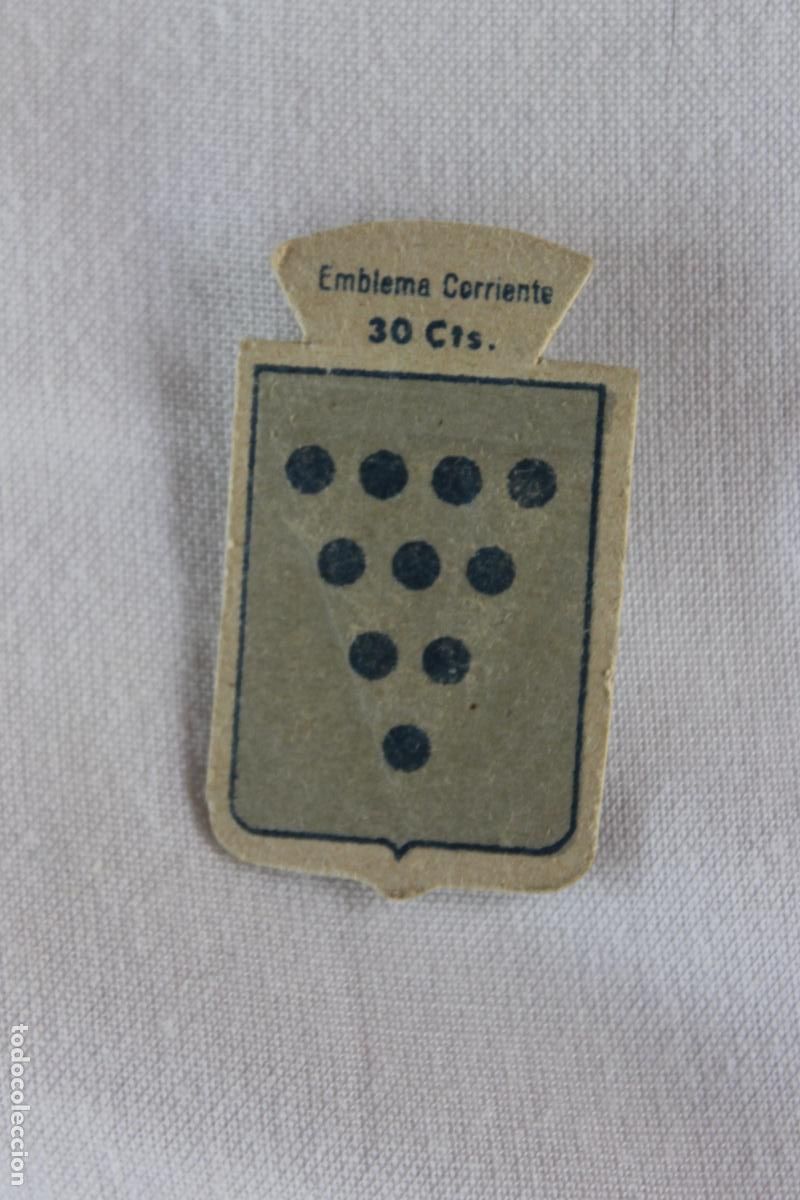 Collezionismo Figurine ritagliate antiche: EMBLEMA AUXILIO SOCIAL GOTOR N&ordm; 107