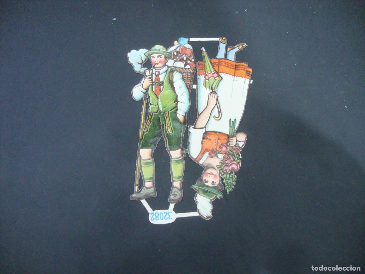 Collectable Antique Stamped Cards: CROMOS TROQUELADOS ALEMANES
