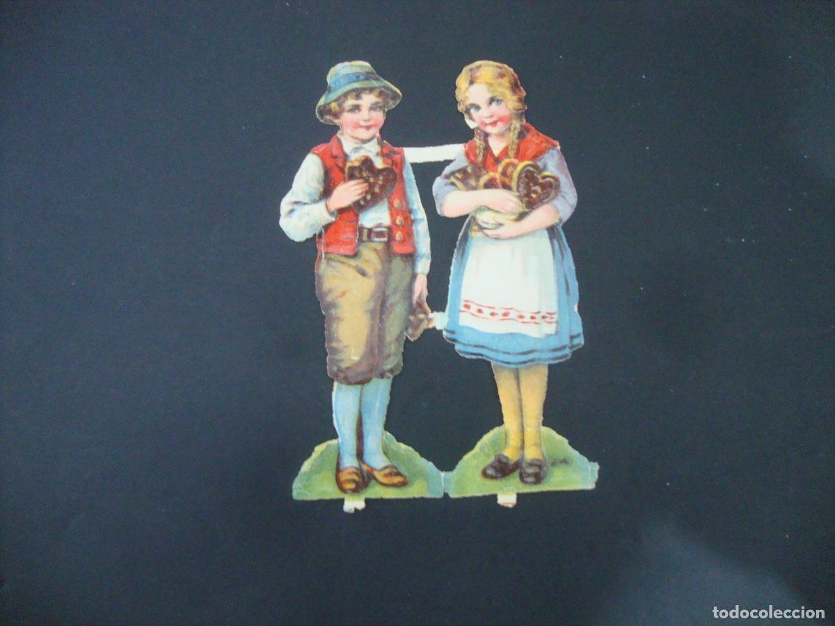 Collectable Antique Stamped Cards: CROMOS TROQUELADOS ALEMANES