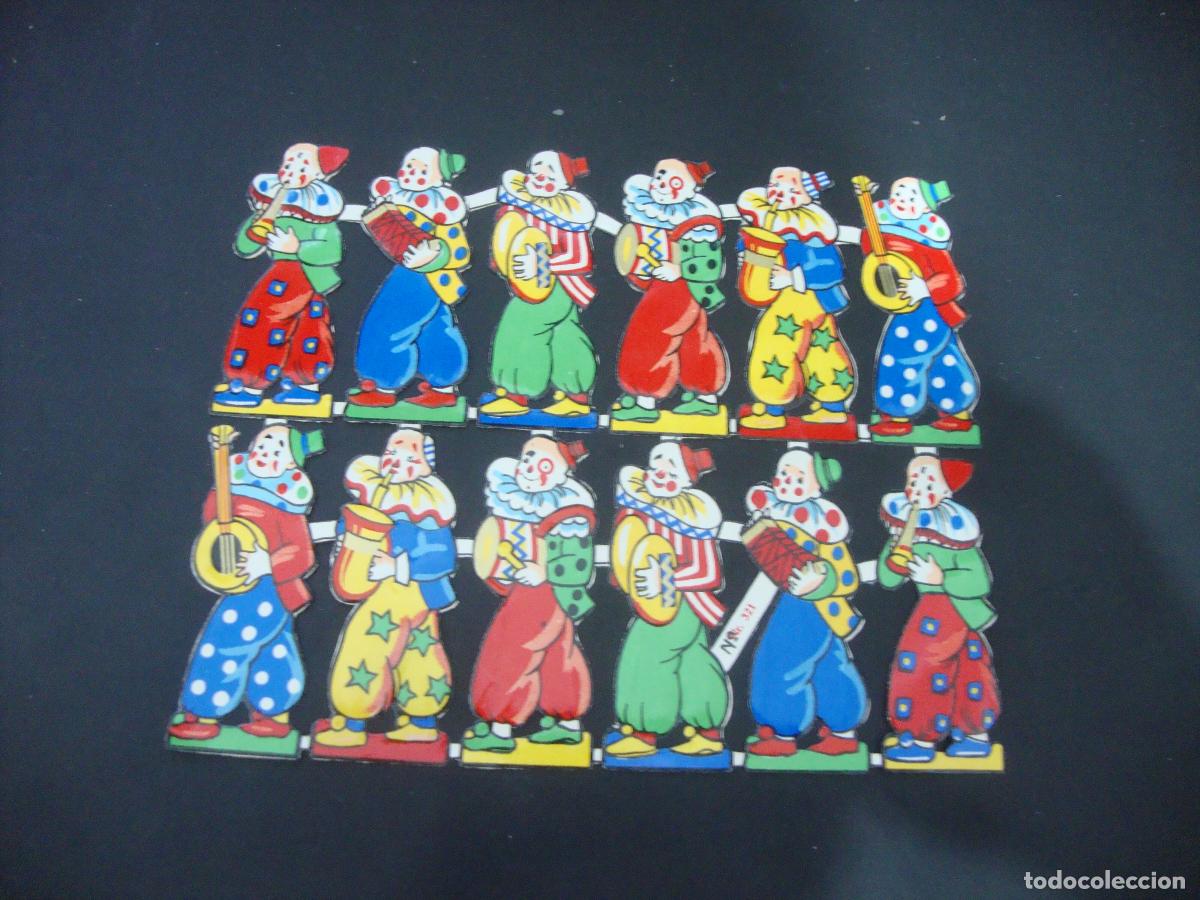 Coleccionismo cromos troquelados antiguos: HOJA CROMOS TROQUELADOS ALEMAN