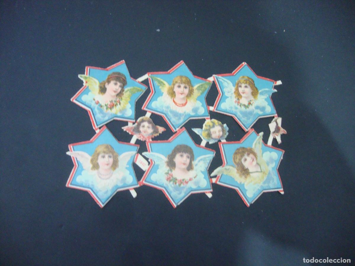 Coleccionismo cromos troquelados antiguos: HOJA CROMOS TROQUELADOS ALEMAN