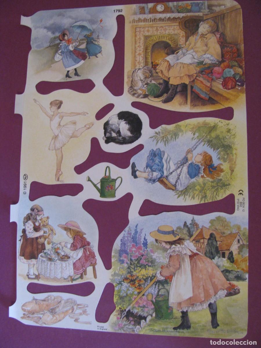 Coleccionismo cromos troquelados antiguos: LAMINA CROMOS TROQUELADOS MLP 1792