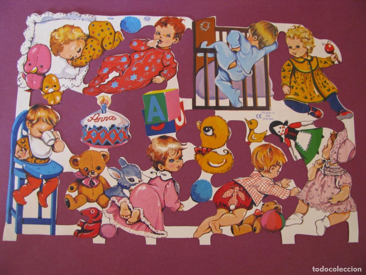 Coleccionismo cromos troquelados antiguos: LAMINA CROMOS TROQUELADOS MLP 1536