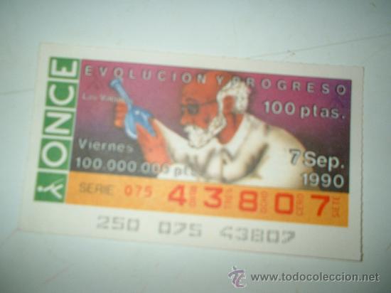Cupones ONCE: cupon de la once-evolucion y progreso - Foto 1