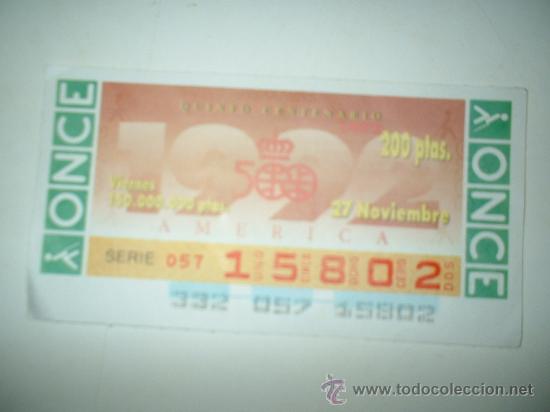 Cupones ONCE: quinto centenario - Foto 1