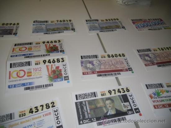 ONCE Coupons: CUPON ONCE 2012  DICIEMBRE DIA 3 DIA INTERNACIONAL PERSONAS CON DISCAPACIDAD CUALQUIER DUDA PREGUNT