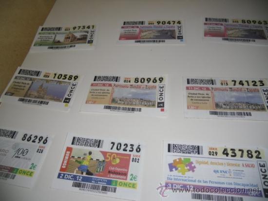 ONCE Coupons: CUPON ONCE 2012  DICIEMBRE DIA 5 DIA INTERNACIONAL VOLUNTARIADO