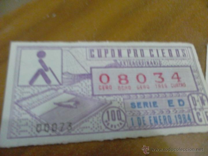 Cupones ONCE: Lote cupones ONCE a&ntilde;o 1984 completo - Foto 2