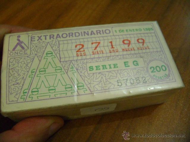 Cupones ONCE: Lote cupones ONCE a&ntilde;o 1985 completo - Foto 1