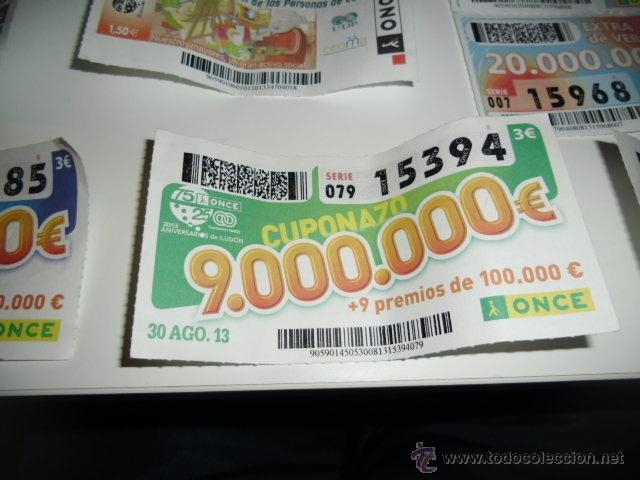 Cupones ONCE: CUPON DE LA ONCE CUPONAZO DE LOS VIERNES COMO SE VE 30 AGOS - Foto 1