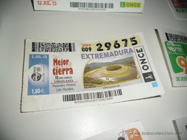 ONCE Coupons: CUPON DE LA ONCE LO MEJOR DE NUESTRA TIERRA EXTREMADURA