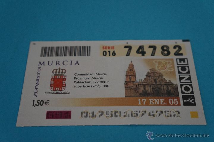 Billets ONCE: CUP&Oacute;N DE LA ONCE:CIUDAD,MURCIA,(MURCIA)